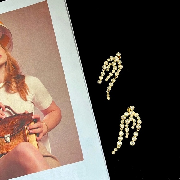 🎁Alexia Bittar Asterales 14K-Gold-Plated Chandelier Earrings - 🎁🥳 - Picture 12 of 13